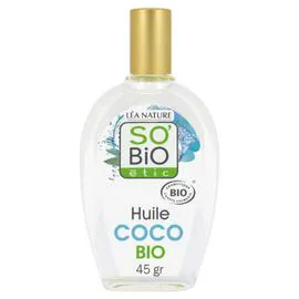 LÉA NATURE, SO'BIO ÉTIC Huile de Coco Corps et Cheveux Bio 45g
