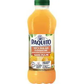 PAQUITO 100% pur jus clémentine sans pulpe 1l