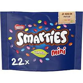 NESTLÉ, SMARTIES Mini 22 boites Bonbons de Chocolat 315g
