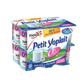YOPLAIT, PETIT YOPLAIT Fromage frais nature 0% MG 12x60g