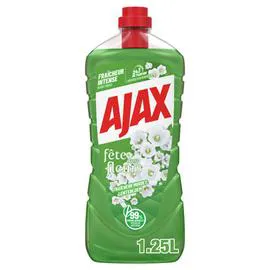 AJAX Nettoyant Fête des Fleurs Fraicheur Muguet 1,25l