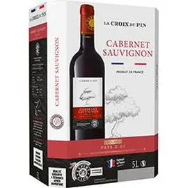 LA CROIX DU PIN Cabernet Sauvignon, vin rouge de pays d'Oc 5l