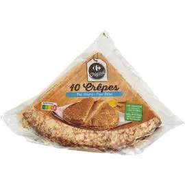 CARREFOUR ORIGINAL Crêpes pur beurre 10x30g