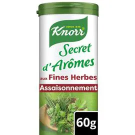 KNORR Assaisonnement en poudre secret d'arômes aux fines herbes 60g