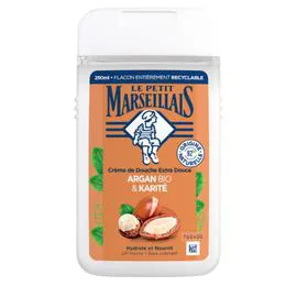 LE PETIT MARSEILLAIS Crème De Douche Extra Douce Argan Bio & Karité 250ml