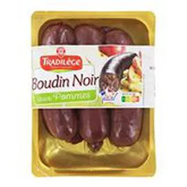 MARQUE REPÈRE, TRADILÈGE Boudins noirs Aux pommes 3x125g