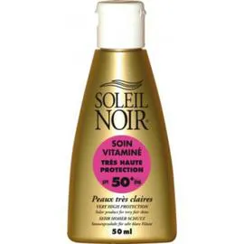 SOLEIL NOIR Soin Vitaminé SPF50+ 50ml
