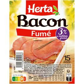 HERTA Bacon fumé 150g