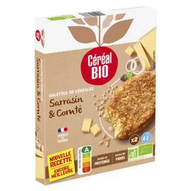 CÉRÉAL BIO Galettes bio sarrasin Comté 200g