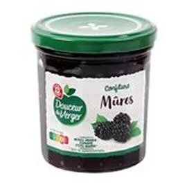 MARQUE REPÈRE, DOUCEUR DU VERGER Confiture Mûres 370g