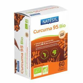 NATESIS Curcuma 95 Bio - 60 Gélules 24g