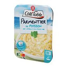 MARQUE REPÈRE, CÔTÉ TABLE Parmentier poisson 300g