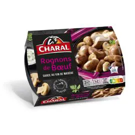 CHARAL Plat cuisiné Rognons de boeuf au Madère 300g