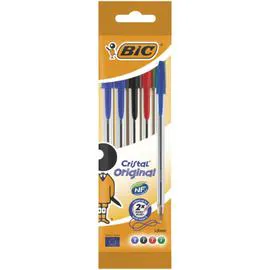 BIC Stylo bille Cristal original couleurs assorties l'unité