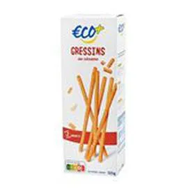 ECO+ Gressins sésame 120g