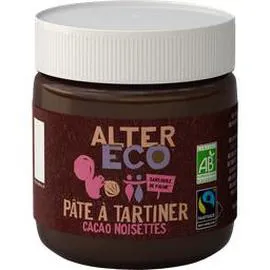ALTER ECO Pâte à tartiner Bio Sans huile de palme 270g