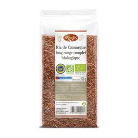 MAS DU BIO Riz long complet rouge de camargue Bio 500g