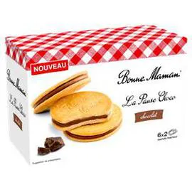 BONNE MAMAN Biscuits La pause choco 235g