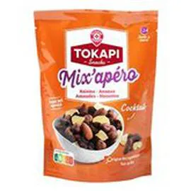MARQUE REPÈRE, TOKAPI Mélange Cocktail Ananas et raisins 120g