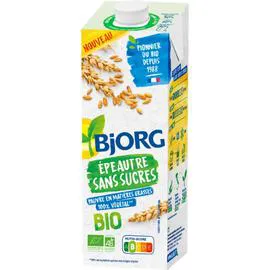 BJORG Boisson végétale épeautre sans sucres Bio 1l