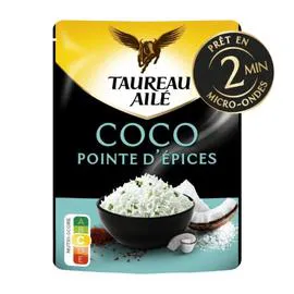 TAUREAU AILÉ RIZ EXPRESS Basmati coco 220g