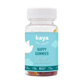 KAYA Happy Gummies 10Mg De Cbd Orange Et Fraise x30