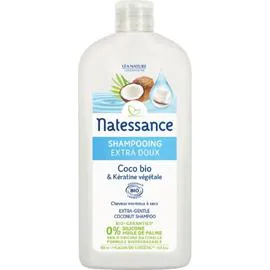 LÉA NATURE, NATESSANCE Shampoing à la coco Bio 500ml