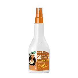 SOLEIL DES ÎLES Lait solaire hydratation et protection haute parfum tiaré SPF50 150ml