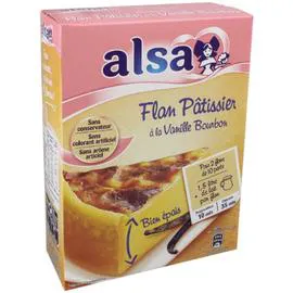 ALSA Préparation gâteau flan pâtissier à la vanille 720g