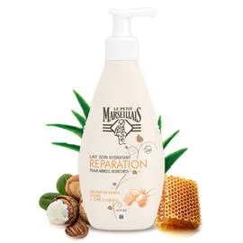 LE PETIT MARSEILLAIS Lait Hydratant karité/aloe/cire abeille 250ml