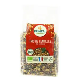 PRIMEAL Trio Lentilles Bio 500g