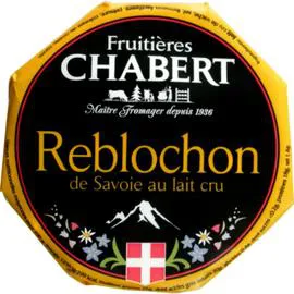 FRUITIÈRES CHABERT Reblochon Au Lait Cru 450g