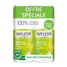 WELEDA Déodorant femme citrus 2x50ml