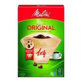 MELITTA Filtres café 1x4 Original brun - x40 x40