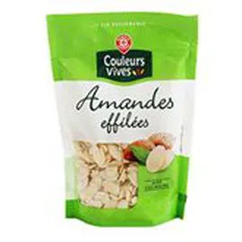 MARQUE REPÈRE, COULEURS VIVES Amandes effilées 125g