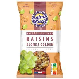 SAINTE LUCIE Raisins blonds Golden 125g