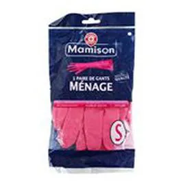 MARQUE REPÈRE, MAMISON Gants de ménage Taille S la paire