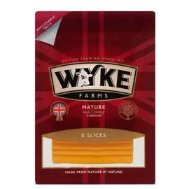 WYKE Cheddar tranche rouge mature 160g