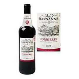 MARQUE REPÈRE, PRIEUR BARSANNE AOC Corbières vin rouge 75cl