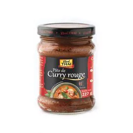 REAL THAI Pâte de curry rouge 227g