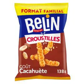 BELIN Biscuits apéritifs aux cacahuètes Croustilles 138g