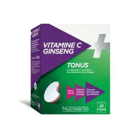 LABORATOIRES NUTRISANTÉ Complément alimentaire Vitamine C + Ginseng x24