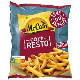 MCCAIN Frites côté resto 650g