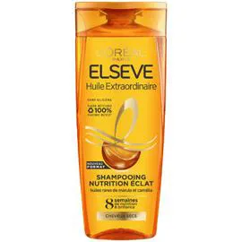 L'ORÉAL PARIS, ELSÈVE Shampoing Nutrition Éclat Pour Cheveux Secs 300ml