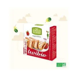MOULIN DU PIVERT Twibio Fourre Fraise 150g