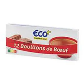ECO+ Bouillon déshydraté Boeuf 12x10g