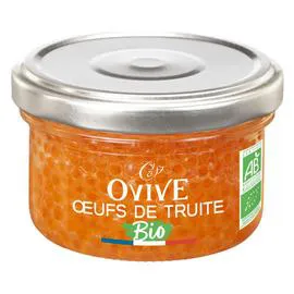 OVIVE Oeufs de truite bio 80g