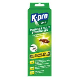K.PRO Kapo Pieges A Punaises De Lit Etui De 4 l'unité