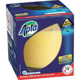 APTA Bougie anti-moustique parfum citronnelle 125g