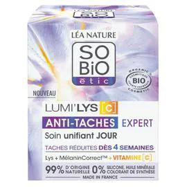 LÉA NATURE, SO'BIO ÉTIC Soin jour Anti-tâches - Lys 50ml